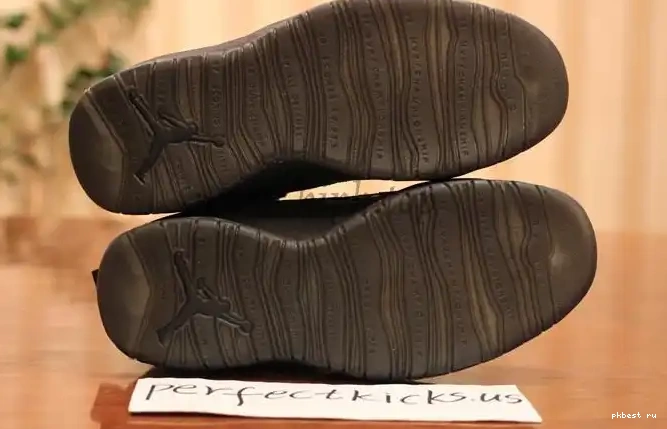 black best Air Jordan X Authentic version Ovo 0601